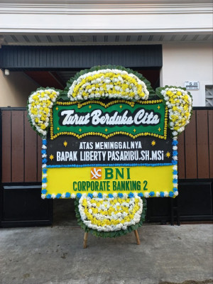 Papan Bunga Duka di Kubang Sirakuk Utara