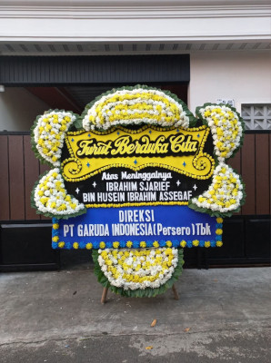 Papan Bunga Duka di Kubang Sirakuk Utara