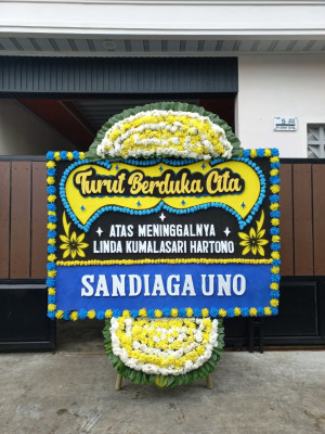 Papan Bunga Duka di Kubang Sirakuk Utara