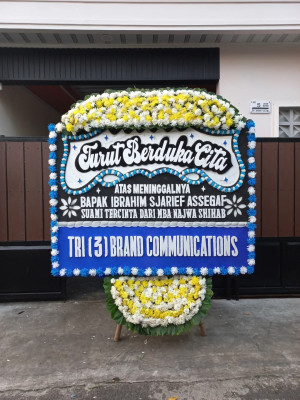 Papan Bunga Duka di Kubang Sirakuk Utara